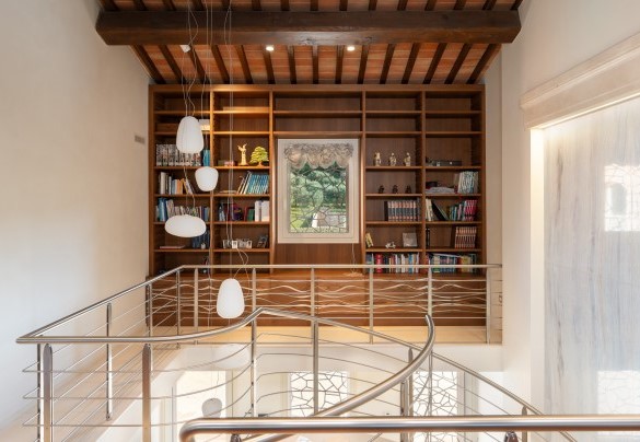 The loft on the ground floor in the main house – Podere Terranuova