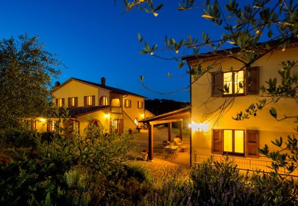 La villa illuminata - Poderina dei Poggi