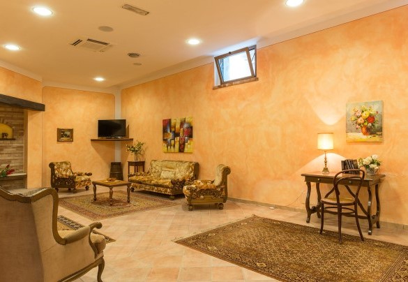 Meeting room located in the basement of the annex and accessible by an external staircase (available on request and at an extra cost) - Poderina dei Poggi