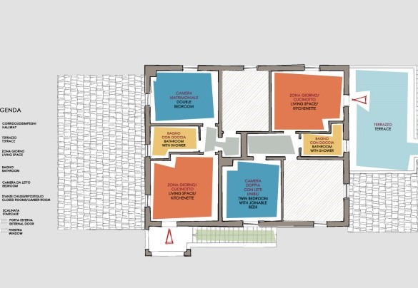 Poderina dei Poggi - First Floor