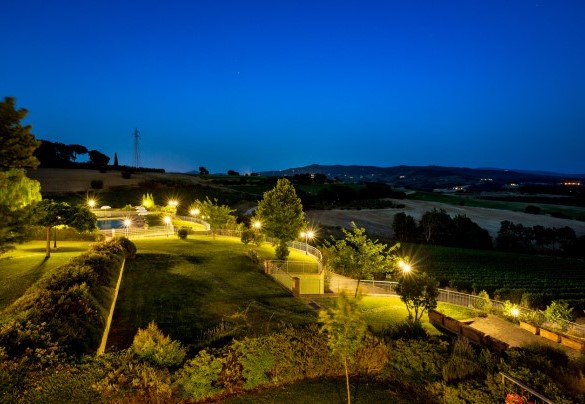 Il giardino illuminato - Poderina dei Poggi