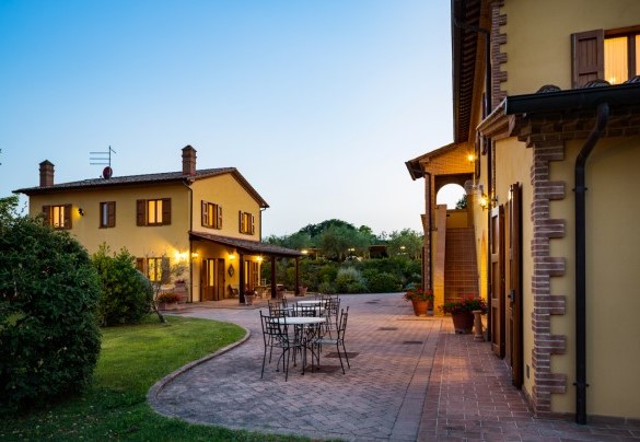 La villa illuminata - Poderina dei Poggi