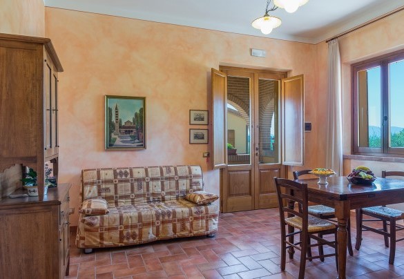The charming TV lounge - Poderina dei Poggi