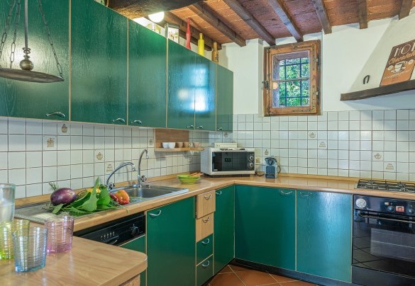 The rustic-style kitchenette - Poderino