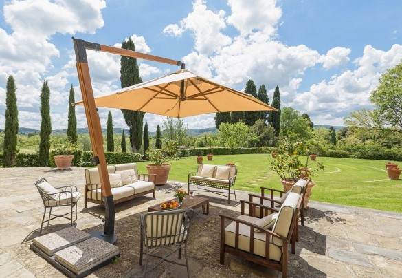 Il parco che cinge la villa è di circa 20 ettari - Poggerello