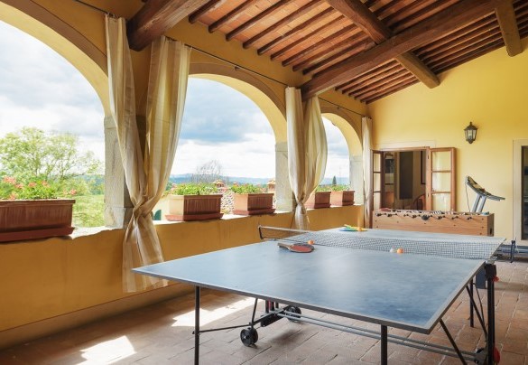 La terrazza al piano superiore (biliardino non disponibile) - Poggerello