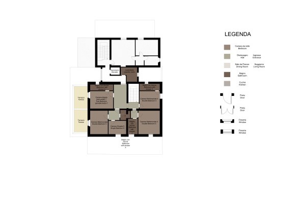 First floor - Poggio Ambrato