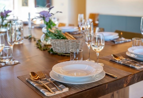 The table set - Poggio Ambrato
