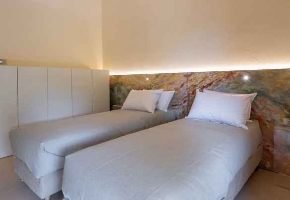 The twin bedroom, with joinable beds, n.7 on the first floor - Poggio Ambrato