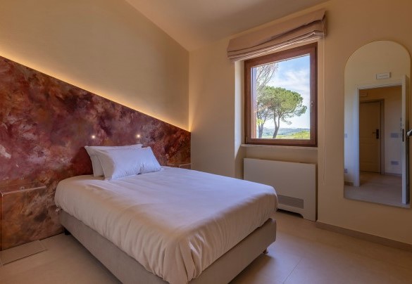 The single bedroom n.6 on the first floor - Poggio Ambrato