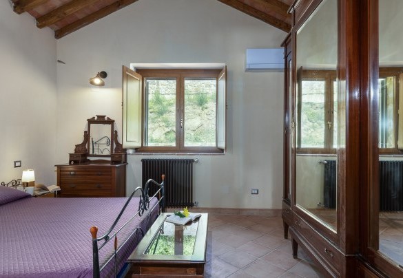Double bedroom n.1 on the ground floor - Poggio delle Lumie