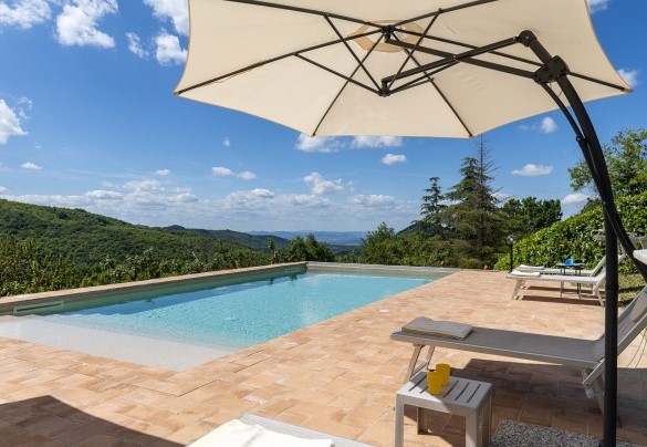 The pool measures 10 m in length, 5 m in width - Poggio delle Lumie