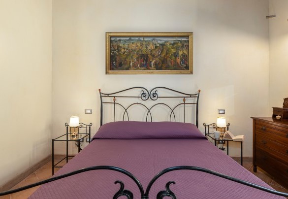 Double bedroom n.1 on the ground floor - Poggio delle Lumie