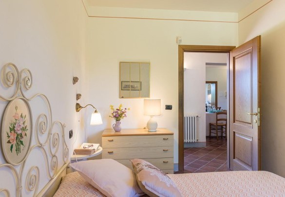 Double bedroom n.1 with beds divisible on the ground floor - Poggio Medei