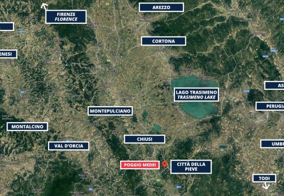 Poggio Medei - Maps