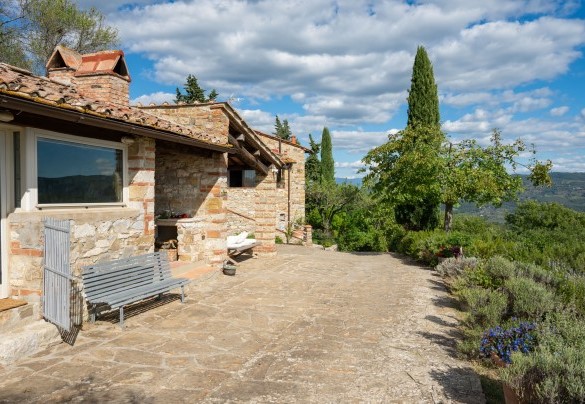 The annex front door – Poggio Novoli