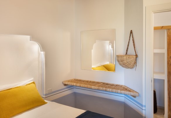 Double bedroom on the ground floor of the main house – Poggio Novoli