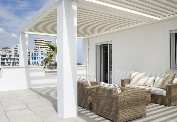 Salotto sulla terrazza al primo piano - Portoverde Beach Villa 