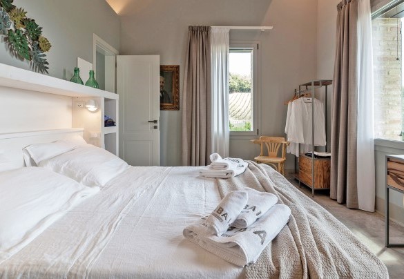 Double bedroom on the first floor – Relais Corbaia
