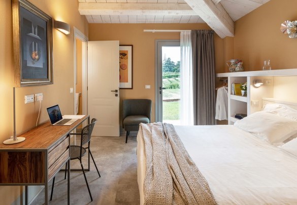 Double bedroom on the ground floor – Relais Corbaia