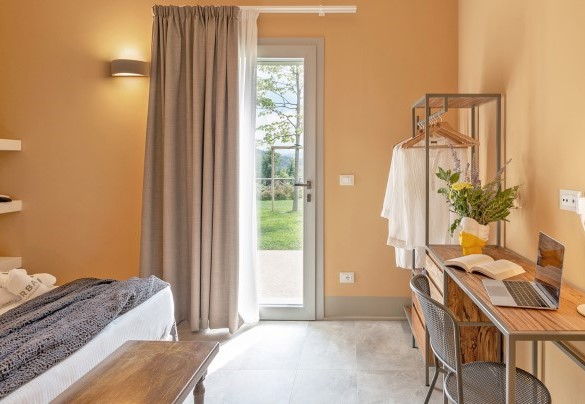 Double bedroom on the ground floor – Relais Corbaia