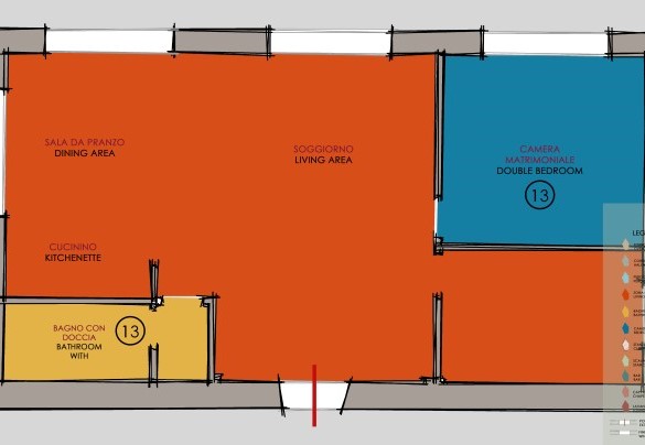 Residenza Collefiorito - Annesso 2 - Primo Piano