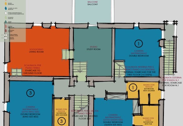 Residenza Collefiorito - Primo Piano