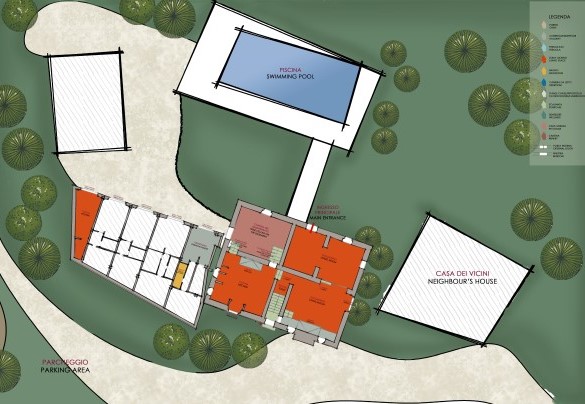 Residenza Collefiorito - Planimetria