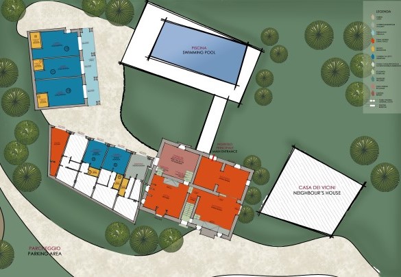 Residenza Collefiorito - Planimetria