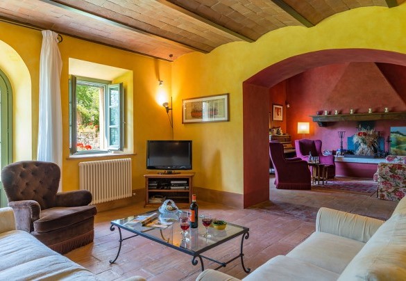 The garden can be reached from the living room - San Francesco