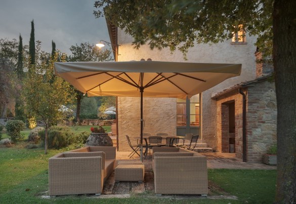 The patio in the evening - San Francesco