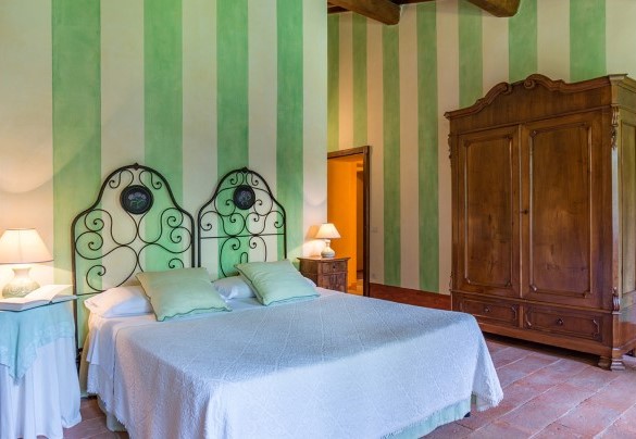 The first-floor double bedroom - San Francesco