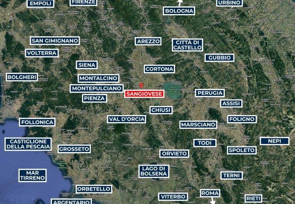 Map - Sangiovese