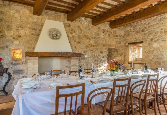 Dining room on the ground floor - Santa Illuminata
