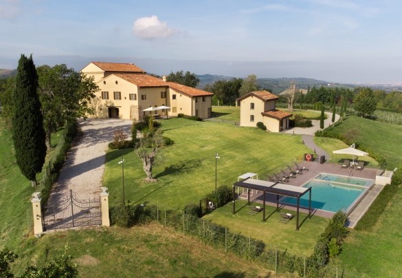 Veduta generale della villa – Santa Maria Maddalena 