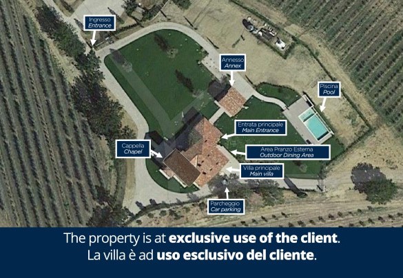 Santa Maria Maddalena - Property Plan