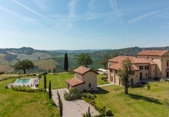 Veduta panoramica della villa - Santa Maria Maddalena