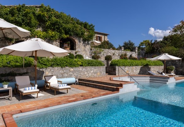 The welcoming solarium area - Scandelaia