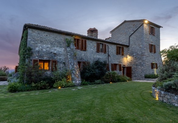 The property at the dusk - Scandelaia