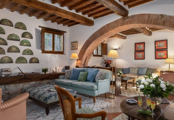 The main living room on the ground floor - Scandelaia