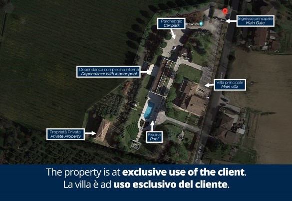 Tenuta Bagni De' Consoli - Property Plan 