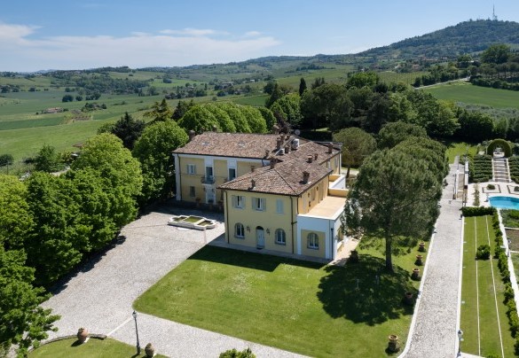 Vista dall'alto della proprietà - Tenuta Bagni De' Consoli