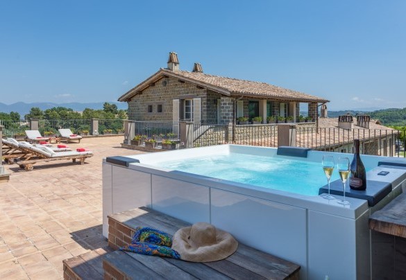 La terrazza super panoramica - Tenuta Bellafonte 