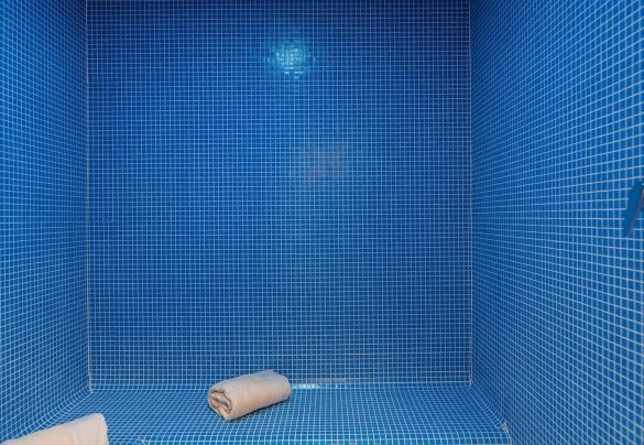 The Turkish bath is located in the basement -Tenuta Bellafonte 