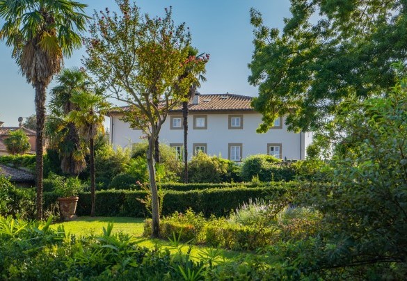 Il giardino rinascimentale all’italiana sapientemente mantenuto – Tenuta di Pratello