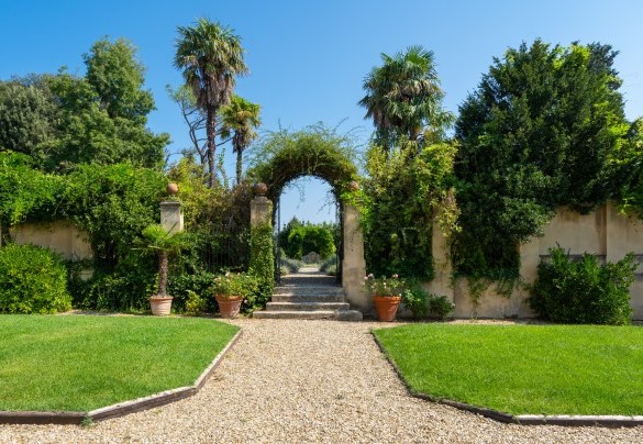 Alla villa appartiene un giardino rinascimentale che è stato oggetto di accurate ristrutturazioni – Tenuta di Pratello
