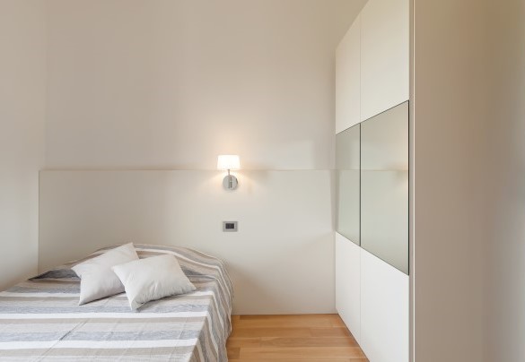 Camera singola n.4 al primo piano del corpo principale con letto alla francese di 130 cm - Tenuta Esdra