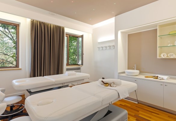 Stanza massaggi (disponibili a richiesta) al primo piano dell’annesso - Tenuta Esdra