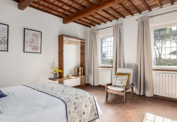 Double bedroom n.2 on the first floor - Tenuta Francigena 