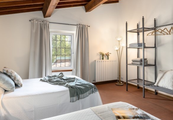 Twin bedroom n.4 on the first floor - Tenuta Francigena 